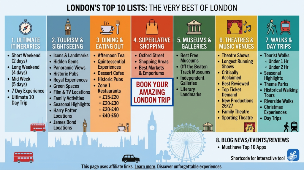 London's Top10 Lists